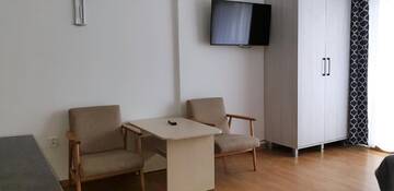 Фото номера Двухместный номер Делюкс с 1 кроватью и балконом Проживание в семье Dom Wczasowy Sloneczko г. Унесьце 5
